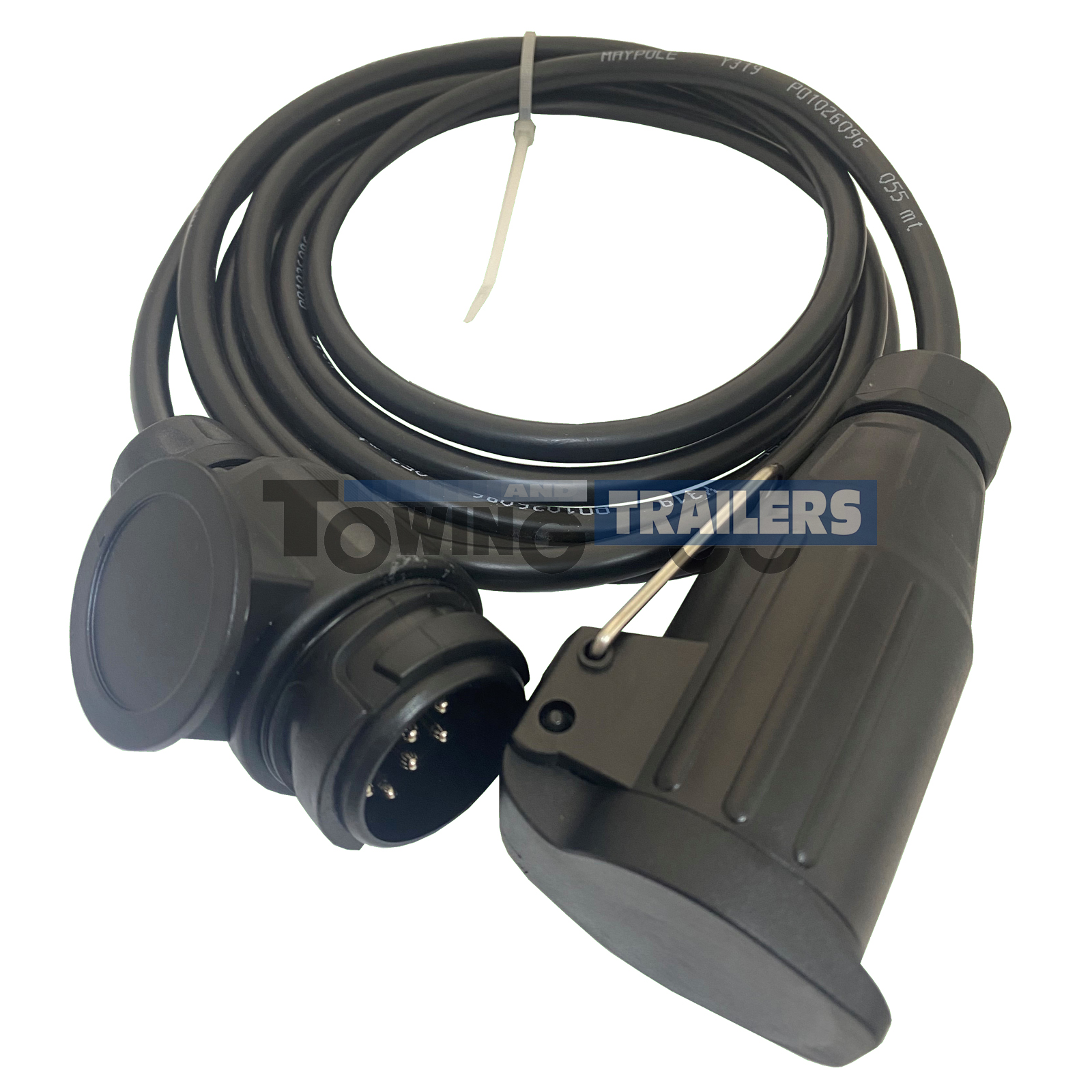 13 Pin Trailer Extension Plug Socket Trailer Lead Using 8 Pin