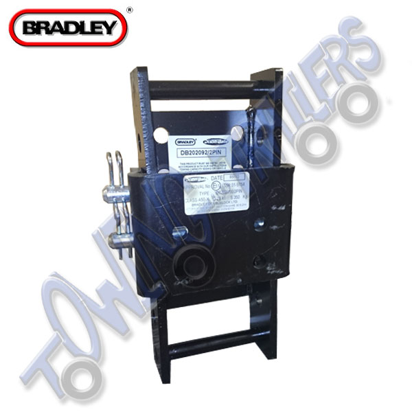 Bradley DB202090 Adjustable Height Coupling 200mm with Slider 2 Pins