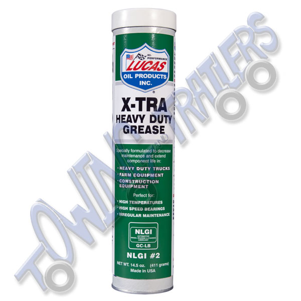 Lucas XTra Heavy Duty Grease 397g (14.5oz) Cartridge Towing and