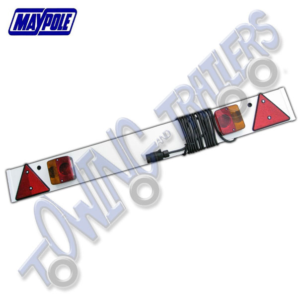 4ft Trailer Light Board (Bulb) 5m Cable MP253P Towing and Trailers Ltd