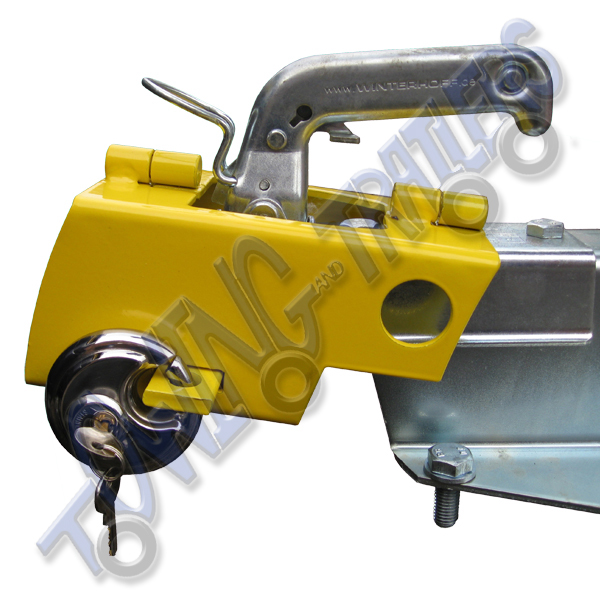 Articulated trailer hitchlock Towing and Trailers Ltd