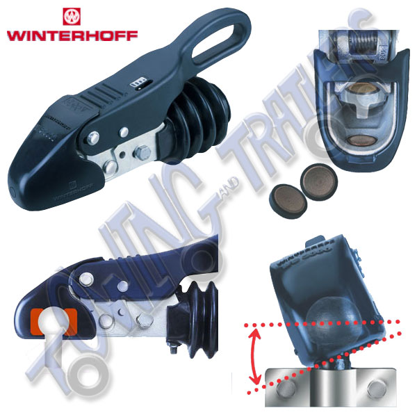 Winterhoff WS3000 Mk3 Trailer / Caravan Stabiliser Coupling Head