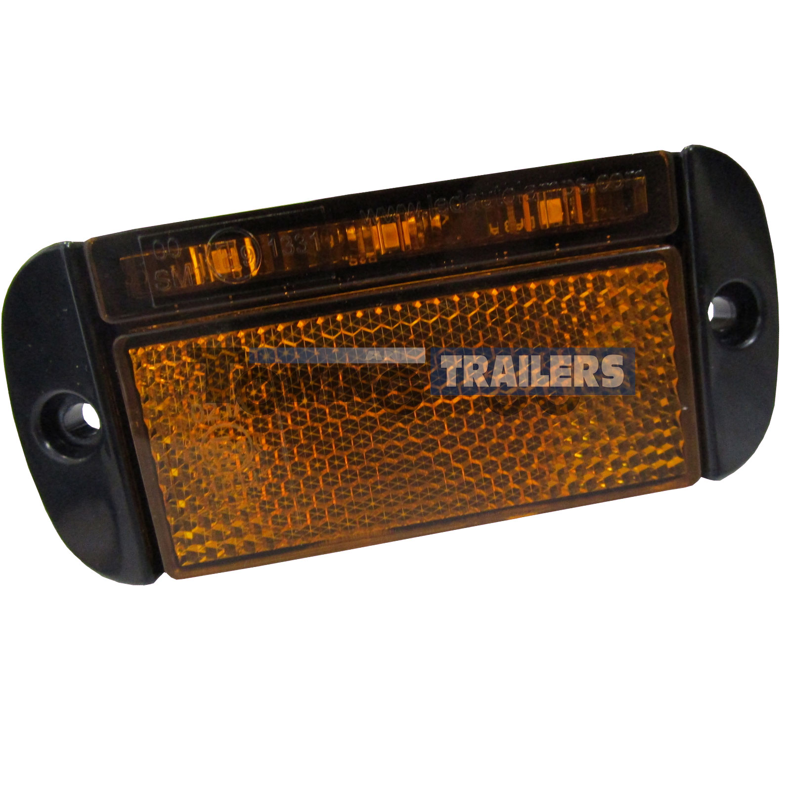 LED Autolamps 44AME Amber Side Low Profile Trailer Marker Light