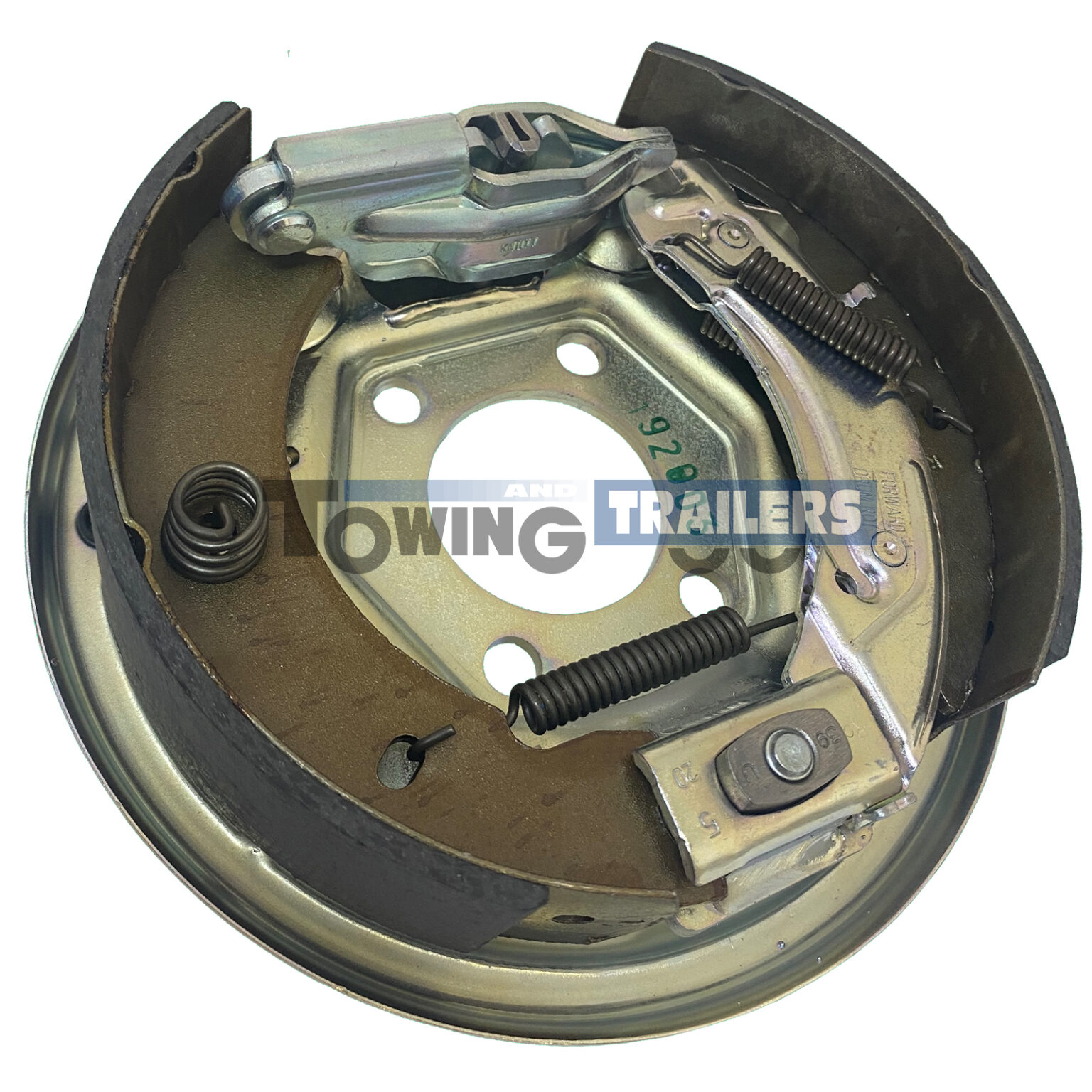 Ifor Williams 200x50mm Brakes Complete Backplate