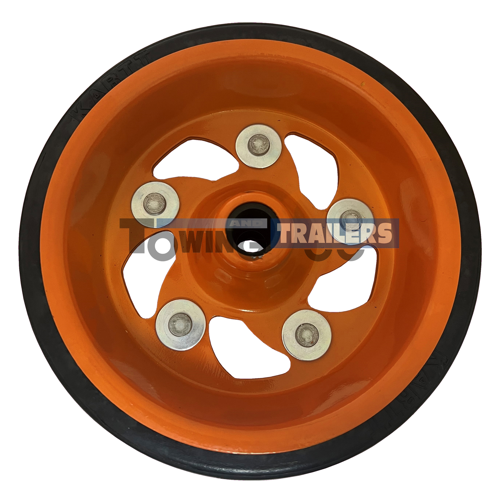Kartt 220x80mm Spare Wheel Trailer Jockey Wheel Spares