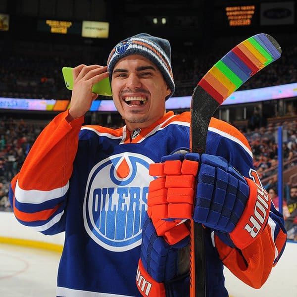 Edmonton Oilers First NHL Team to Use 'Pride Tape' VIDEO