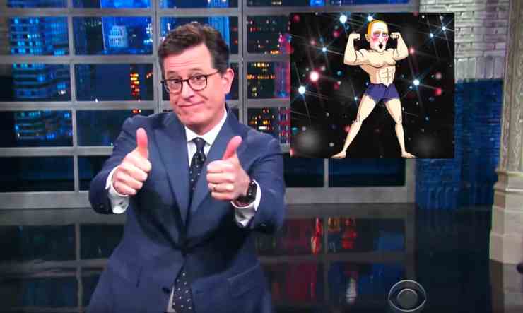 colbert gay clown