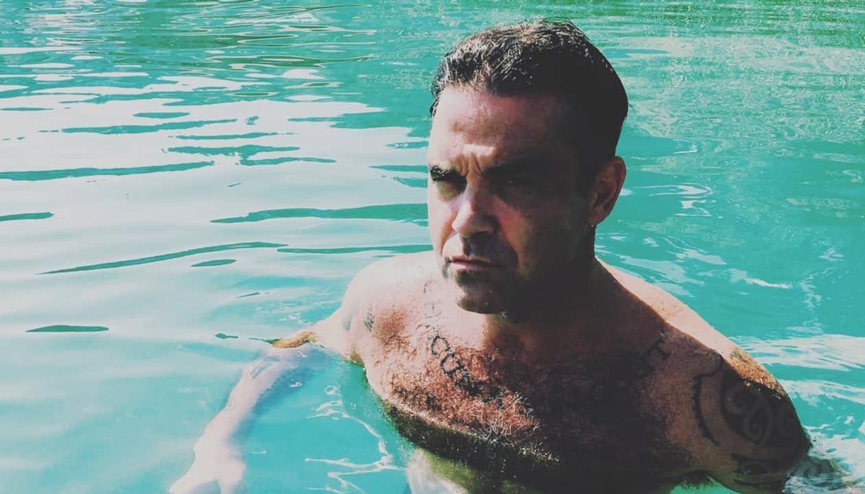 Robbie Williams Gets Naked On The Cover Of His New Album - Towleroad