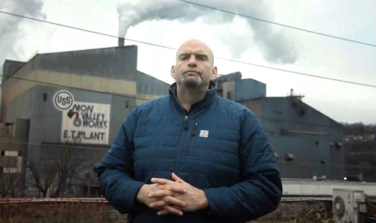 Pennsylvania Lt. Governor John Fetterman Launches U.S. Senate Bid