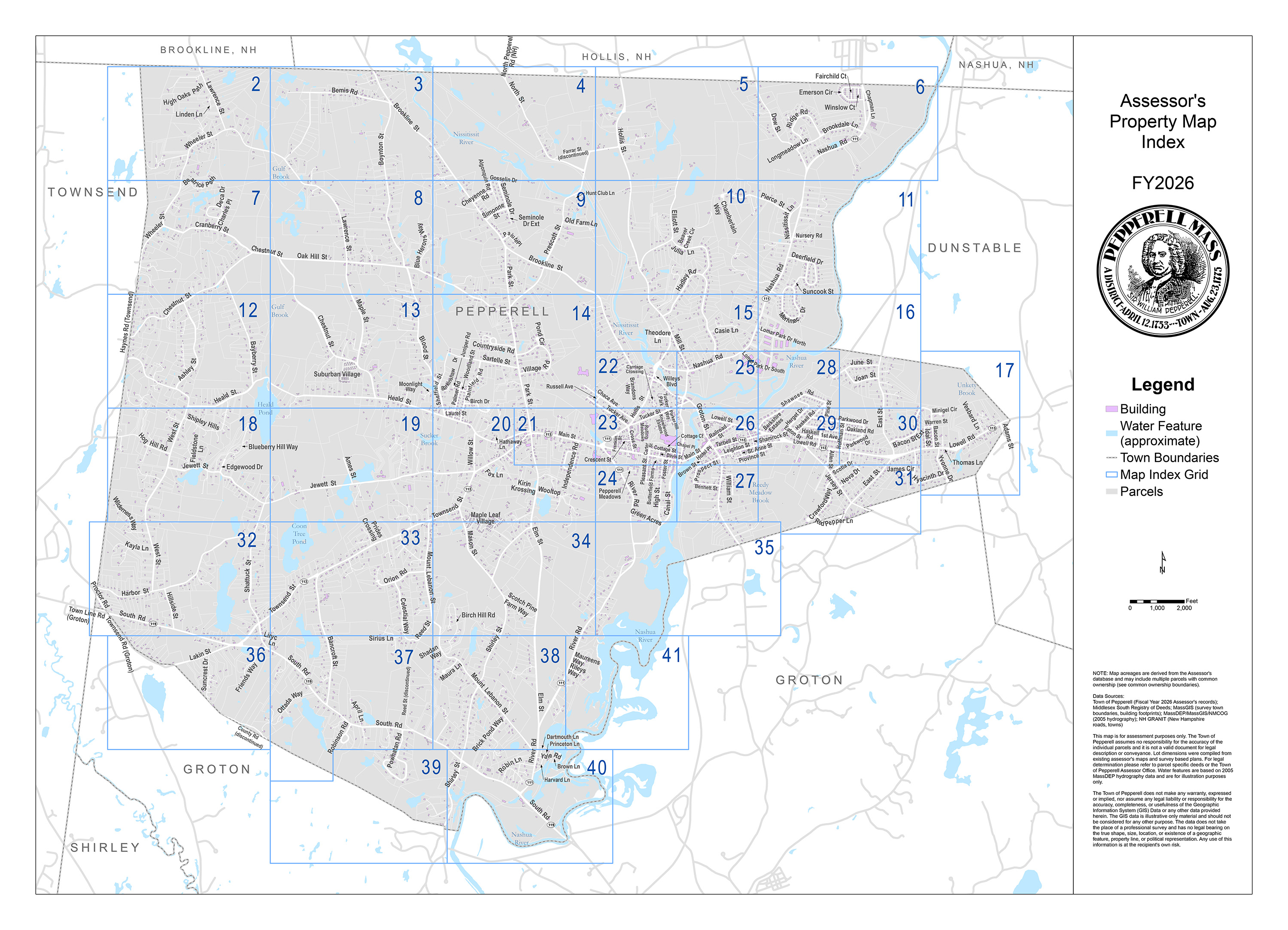 Assessor's Maps Pepperell, MA Official site