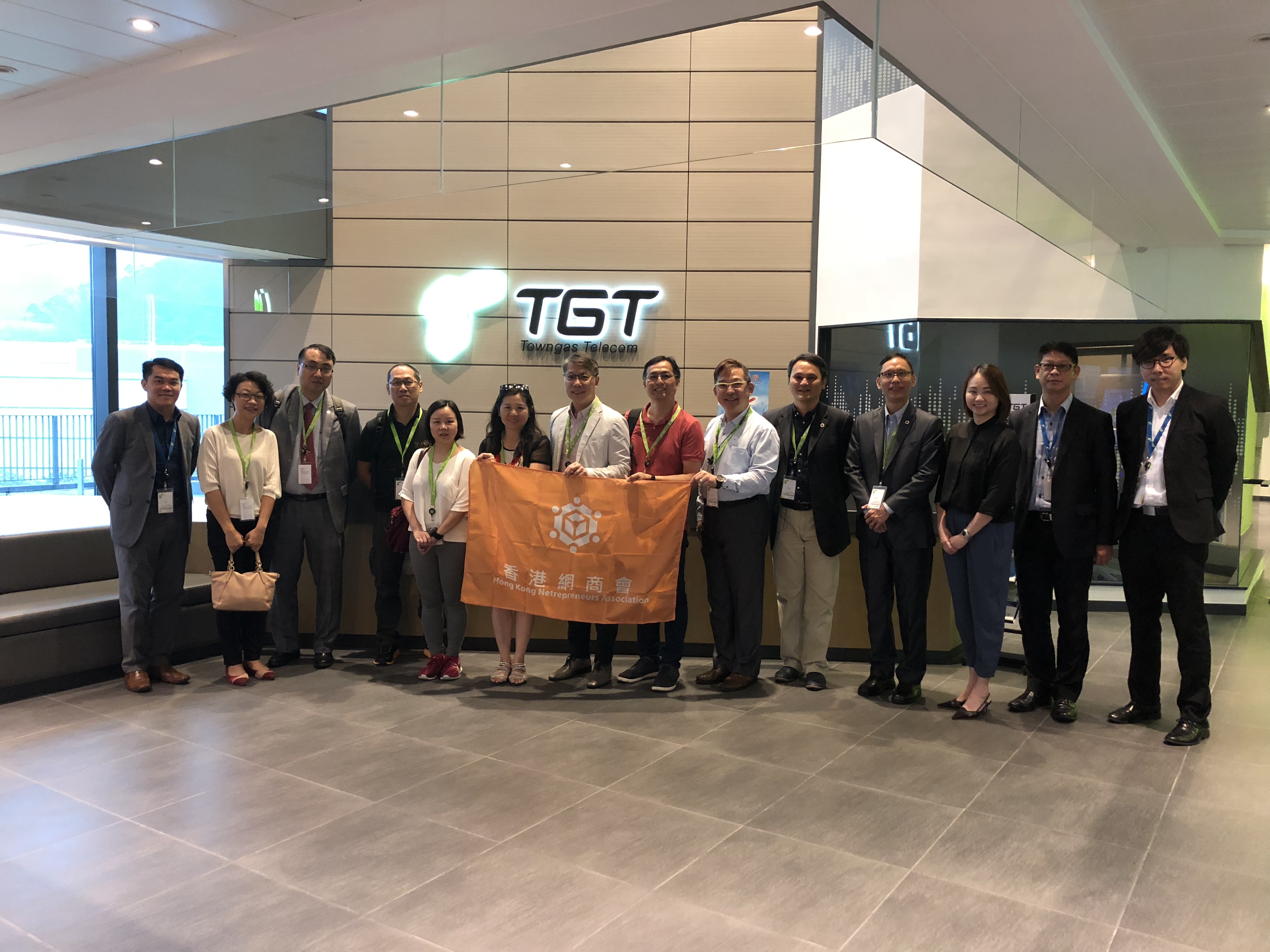 TGT x HKNA Data Centre Visiting Tour TGT Towngas