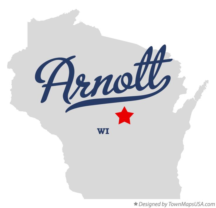 Map of Arnott, WI, Wisconsin