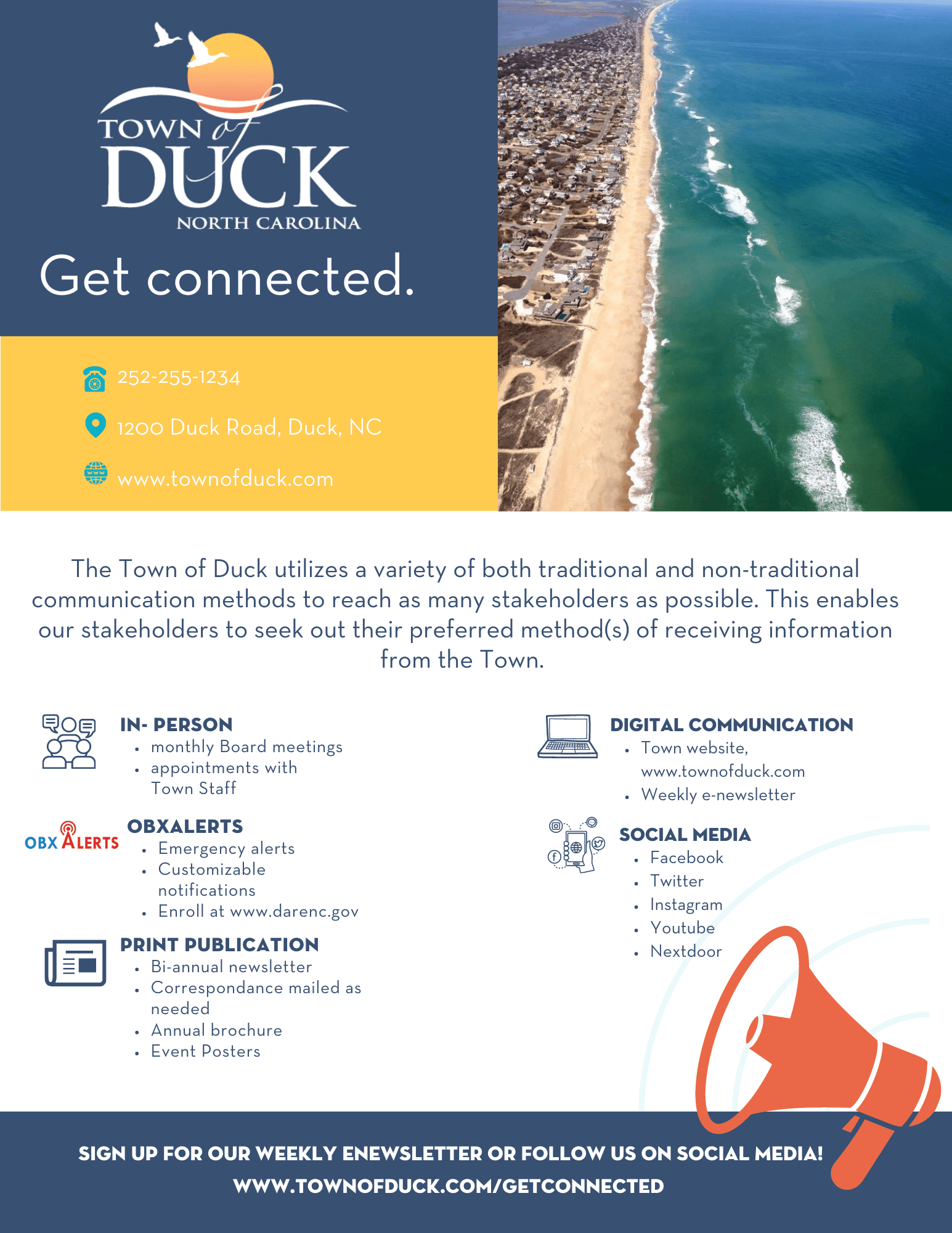 Get Connected Town of Duck, North Carolina