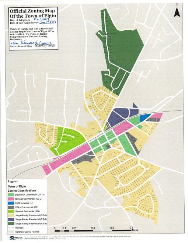 Elgin Planning & Zoning Commission Town of Elgin, South Carolina