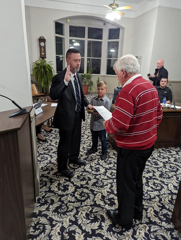 The Town of Pacolet Joseph Hawes as the Interim Chief of