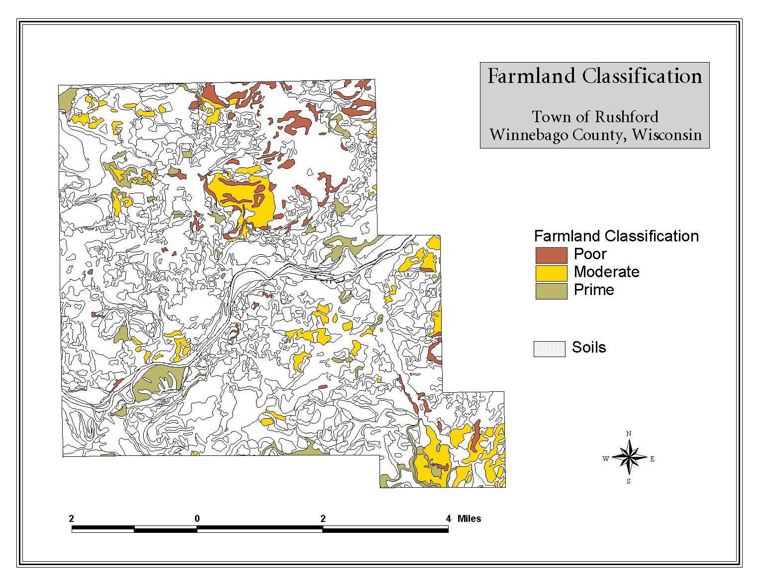 MAPS FOR TOWN OF RUSHFORD COMPREHENSIVE PLAN