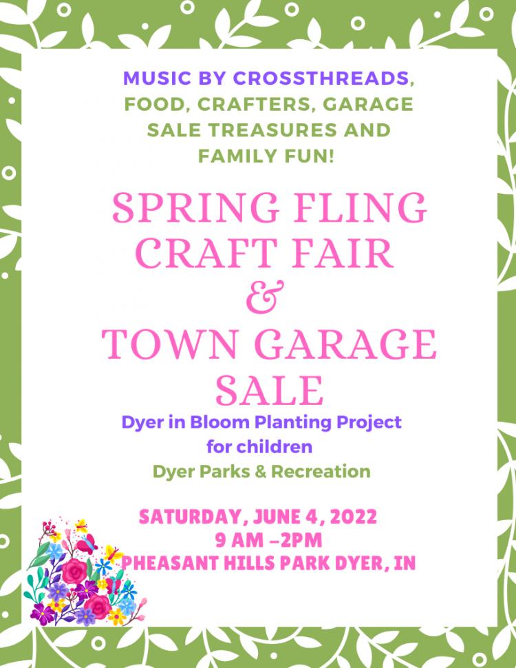 Dyer Town Garage Sale! (rescheduled for June 4)