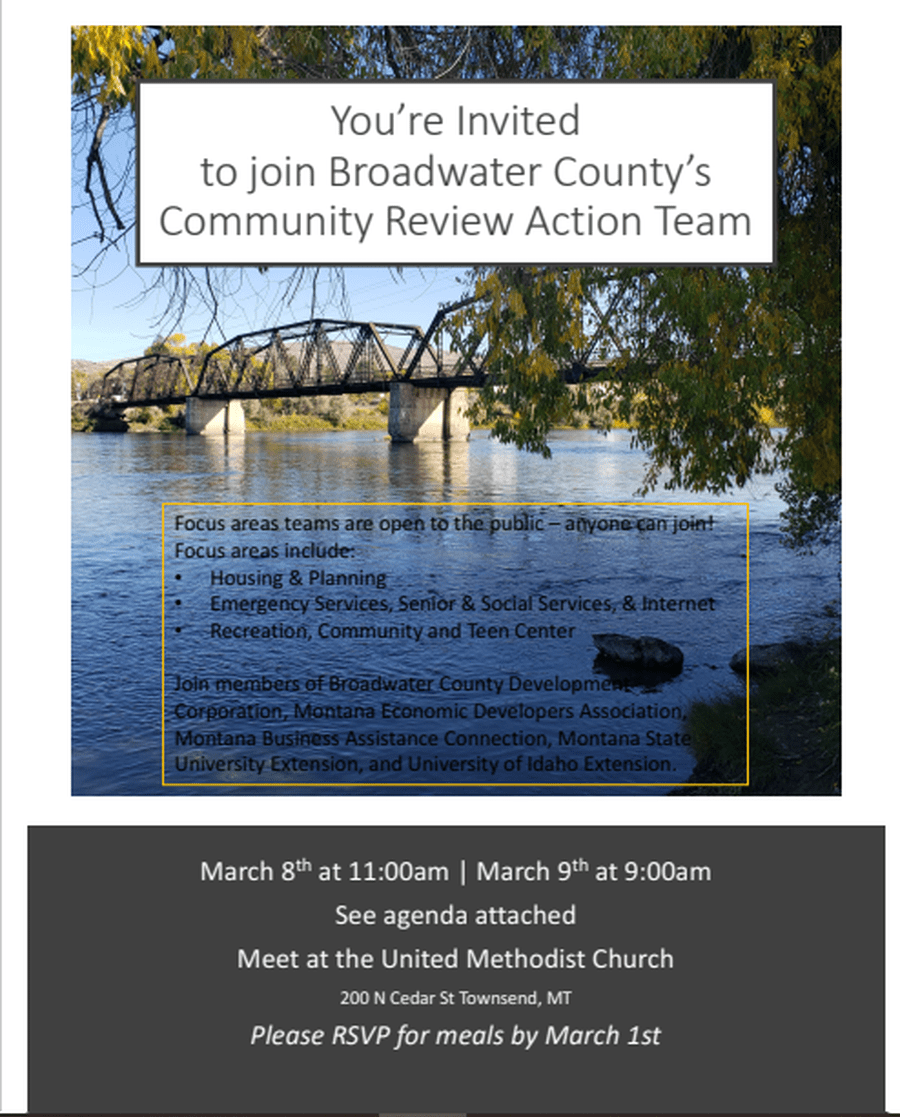 BCDC Community Review Action Team Townsend Montana