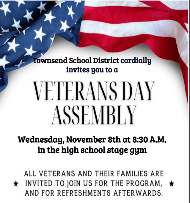 2023 Townsend Schools Veteran’s Day Assembly Townsend Montana