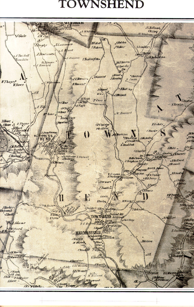 » Old Townshend Map