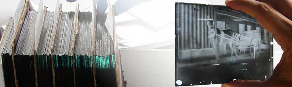 Specialist Glass Plate Negative Digitisation and Digital Cleaning