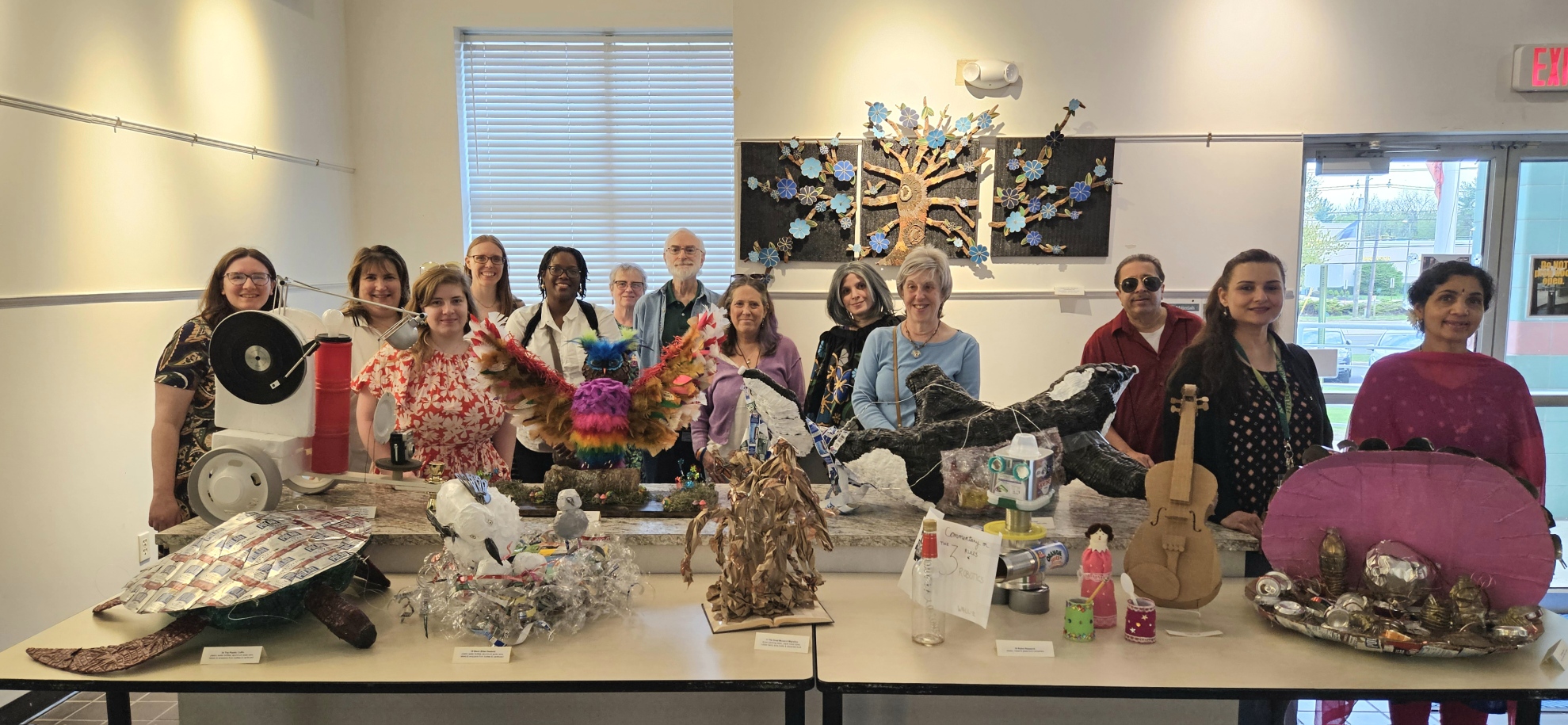 Annual Trashedart Contest Exhibit At Lawrence Library Town Topics