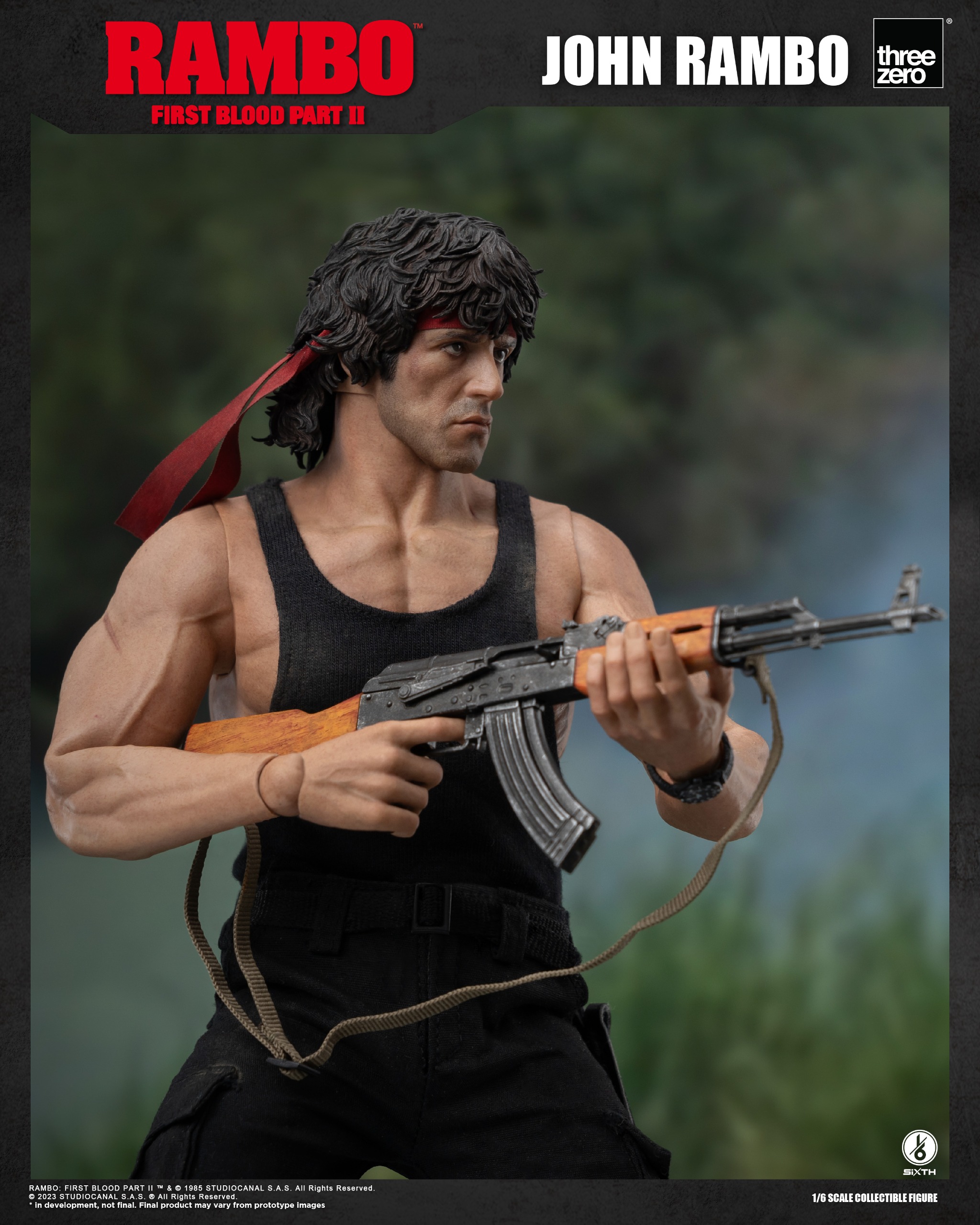 Threezero Rambo First Blood Part II 1/6 John Rambo The Toyark News
