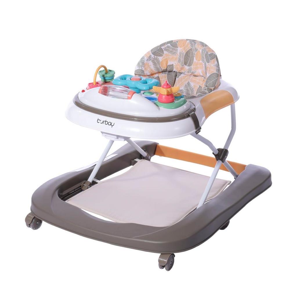This is one of the best baby walkers on carpet cause of sturdy wheels. Burbay baby walker-gray | buy walker for baby online in uae | toys 4 you