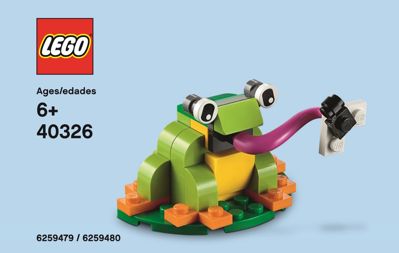 LEGO Frog Building Event Registration Begins July 5 Toys N Bricks