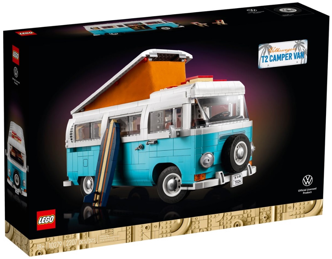 18+ LEGO Creator 10279 Volkswagen T2 Camper Van 2021 Summer Set Images, Prices, Leaks, Release