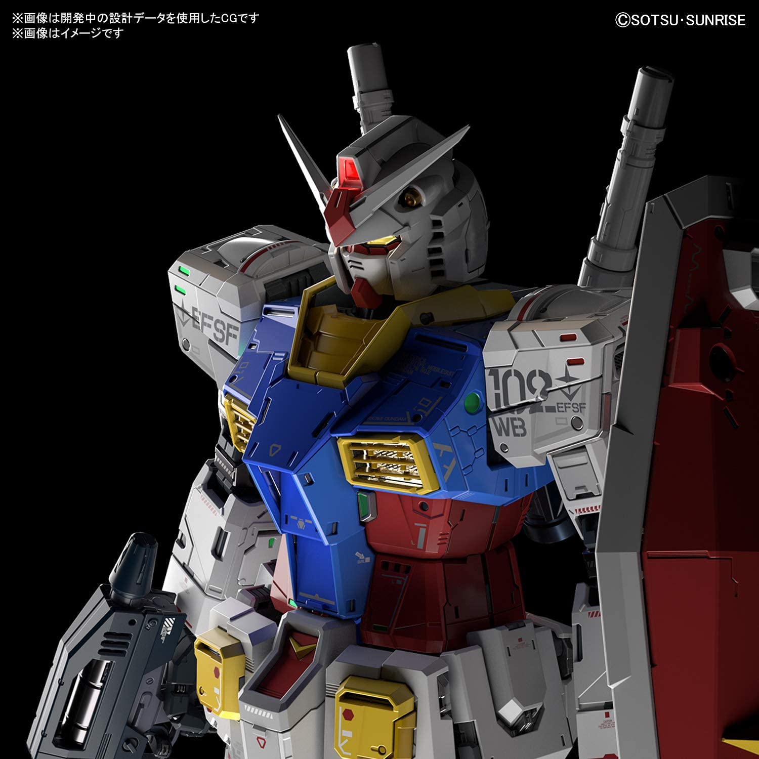Gundam Perfect Grade Unleashed 1/60 Scale Model Kit RX782 Gundam