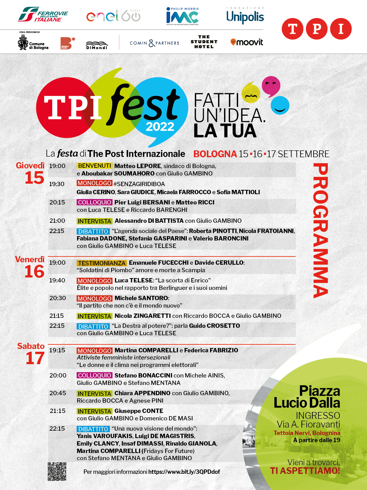 TPI Fest 2022, a Bologna il festival di The Post Internazionale