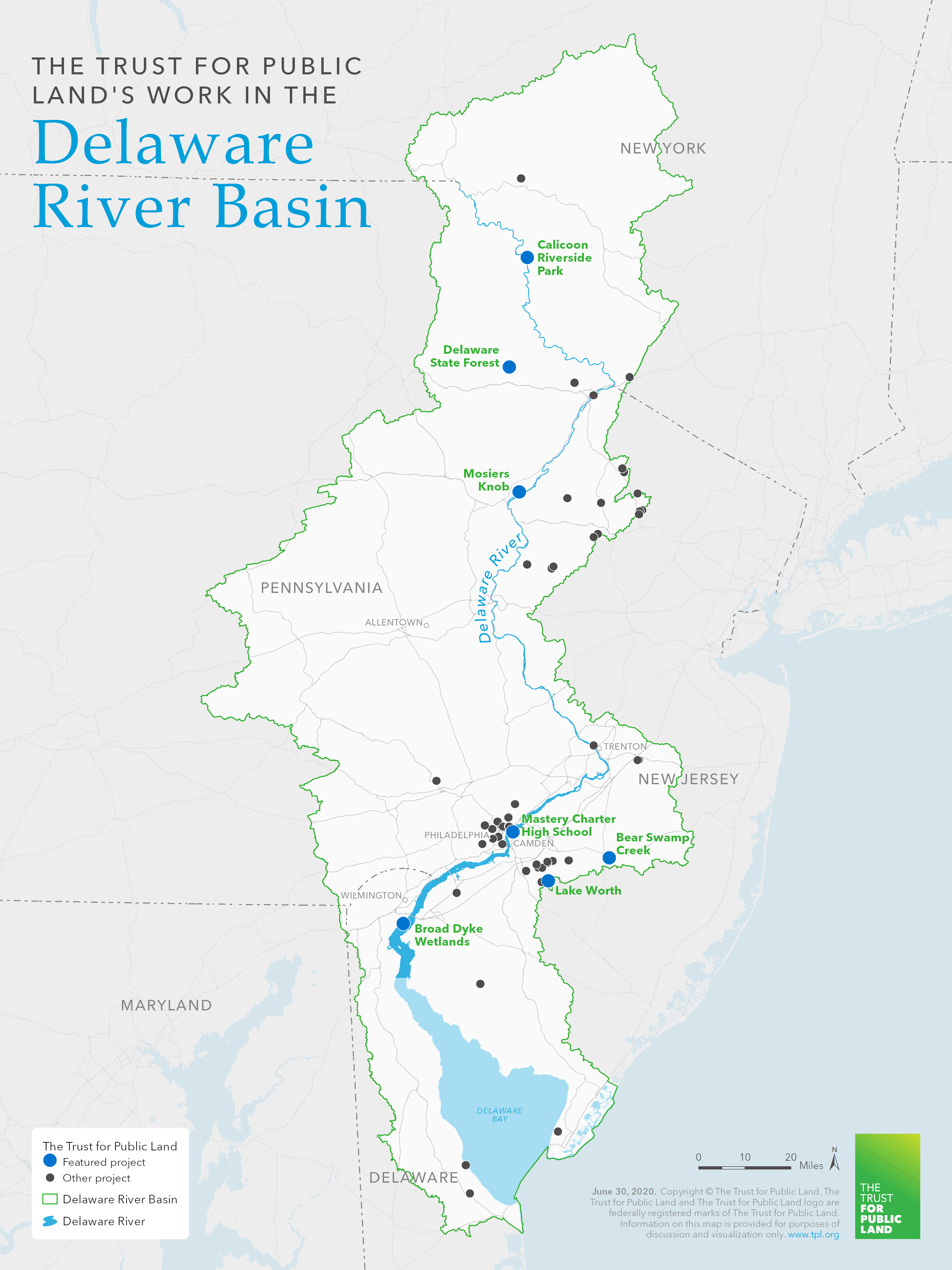 The Delaware River's revival Trust for Public Land