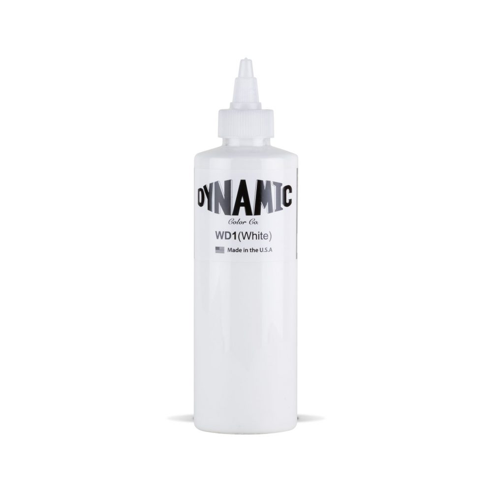 Dynamic Ink White 8 oz TPRO Tattoo Supply
