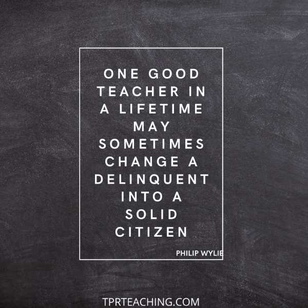 Top 10 quotes from TPR teachers today