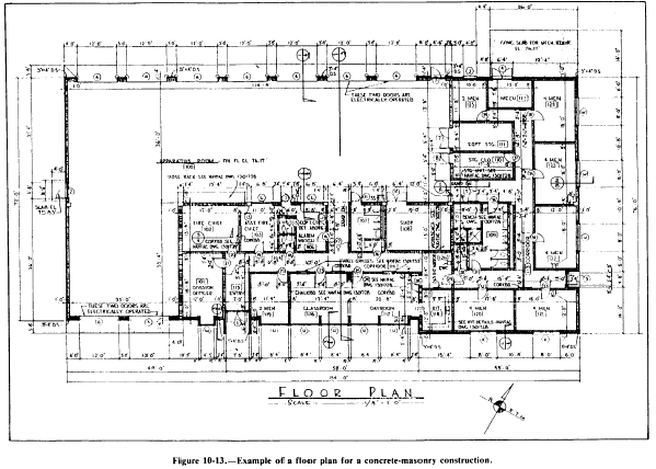 Drawing a floor plan