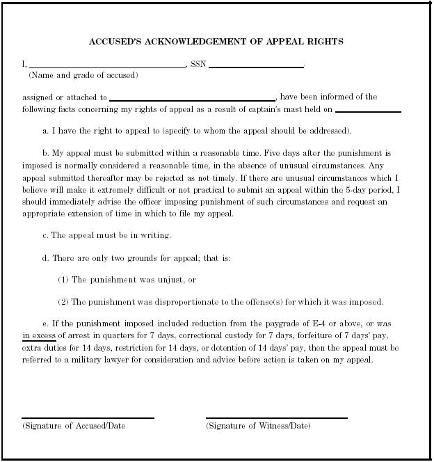 NJP Appeal