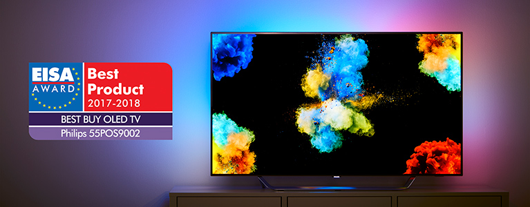 Philips Tv Wins The Eisa Award For Best Buy Oled Tv 2017-2018 - Tp Vision