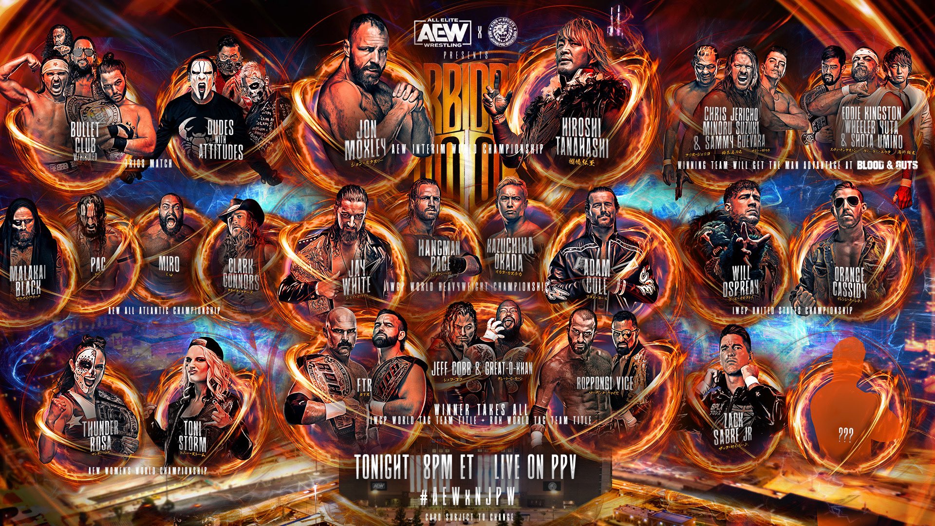 AEW x NJPW Forbidden Door Results June 26, 2022 Moxley vs