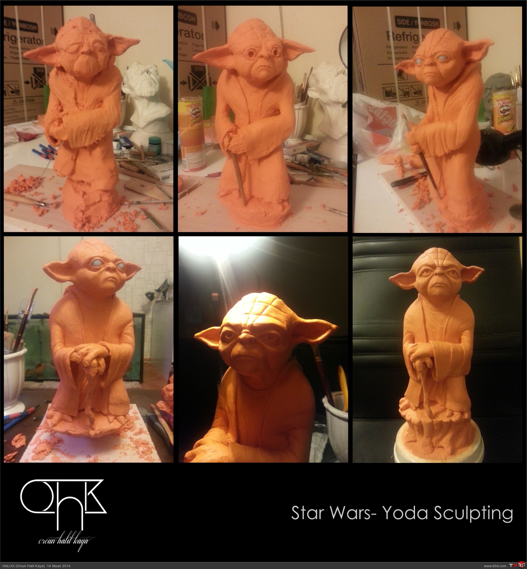 Yoda Sculpture Fotoğraf