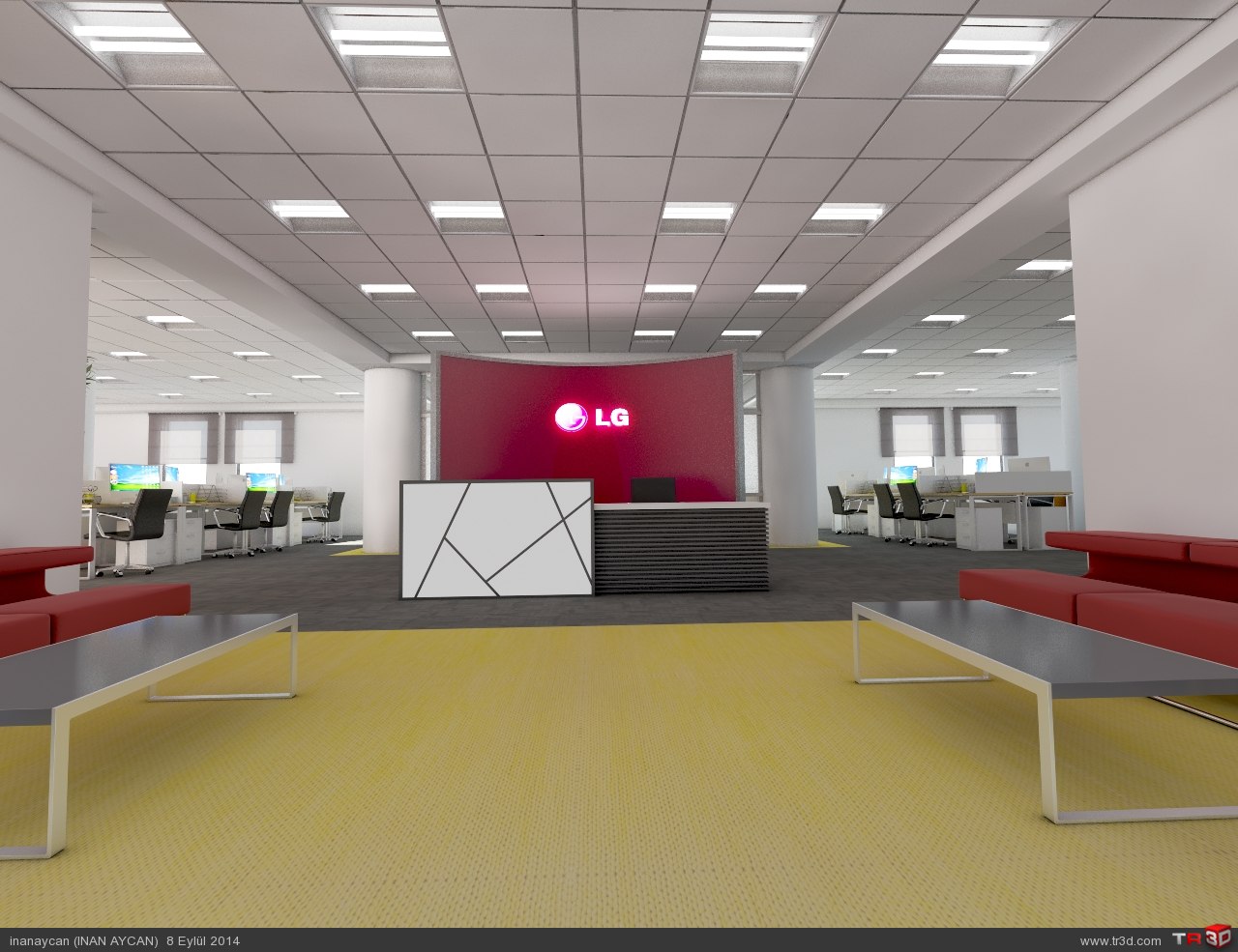 LG OFFICE NIGERIA Mimari Projeler