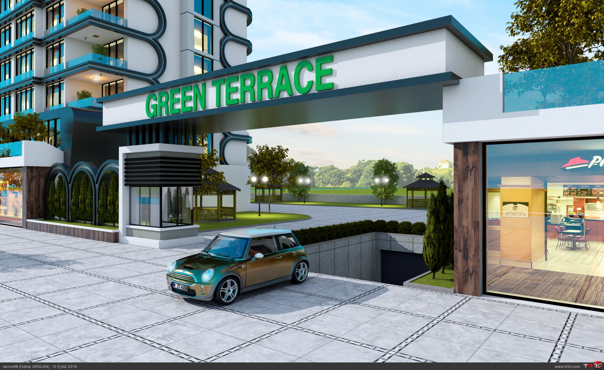 green terrace Mimari Projeler