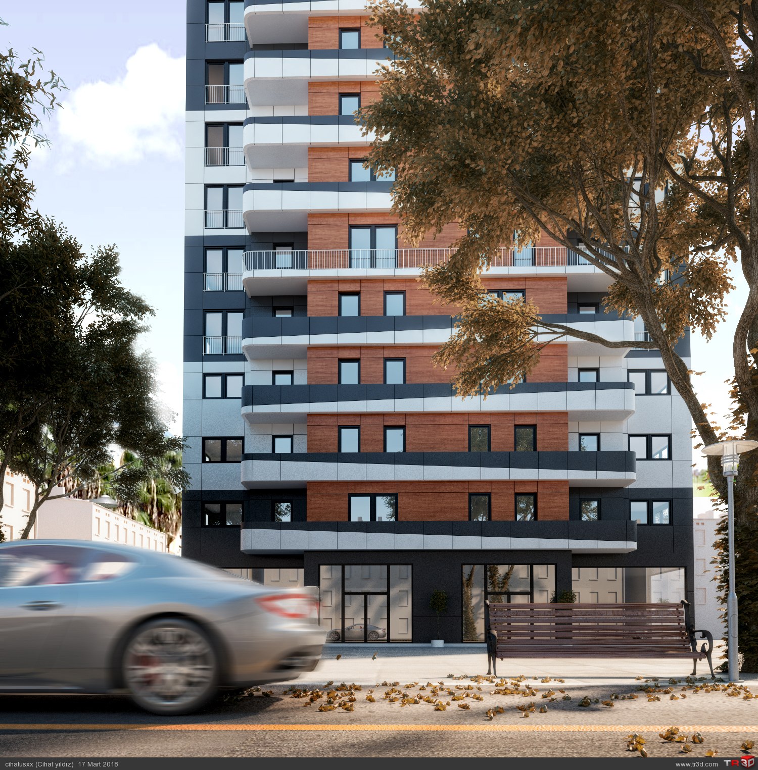 Z Apartment Mimari Projeler