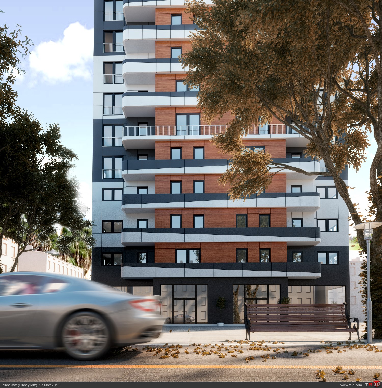 Z Apartment Mimari Projeler