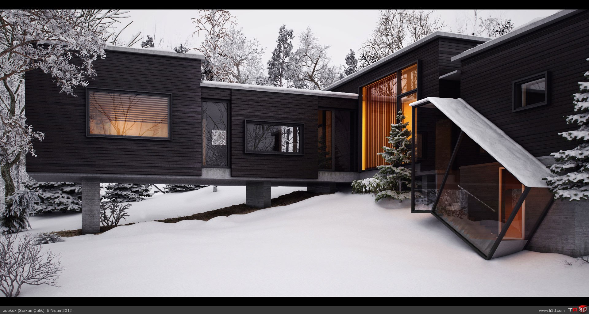 Green Shadow House Mimari Projeler