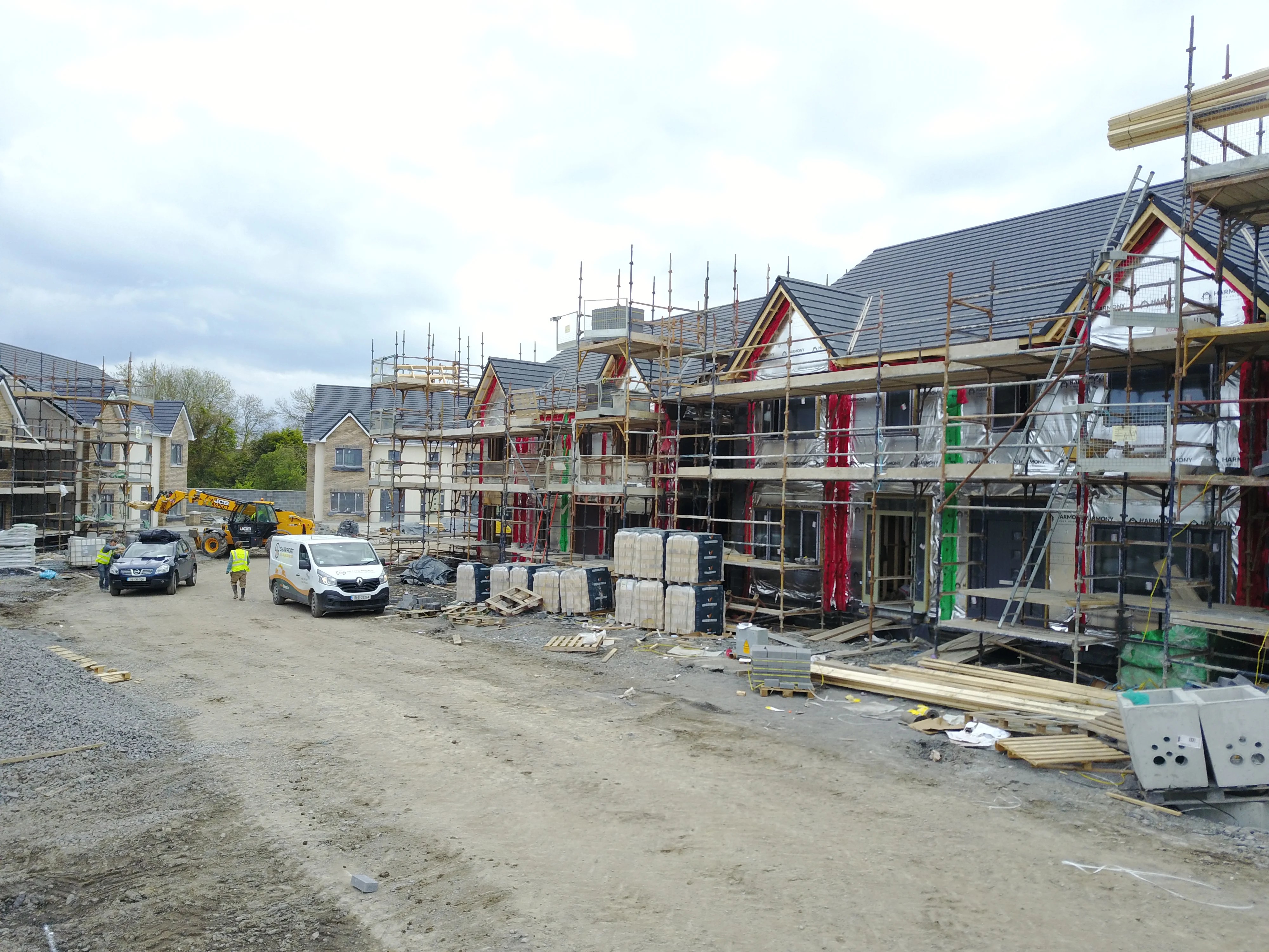 Airtight Homes at Dunshaughlin, Co. Meath Trussed Rafter Association
