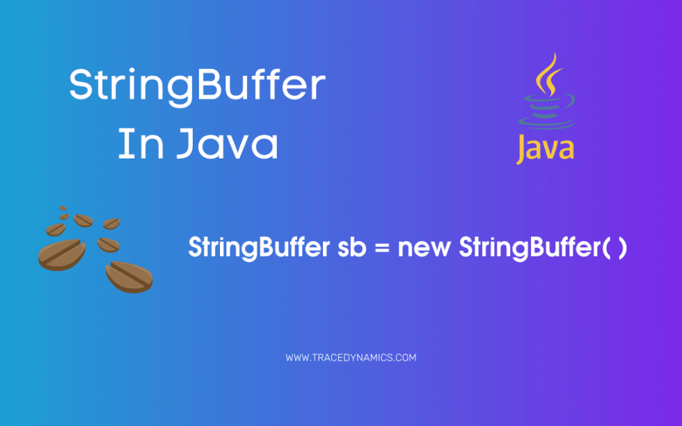 StringBuffer in Java String Manipulation and Optimization