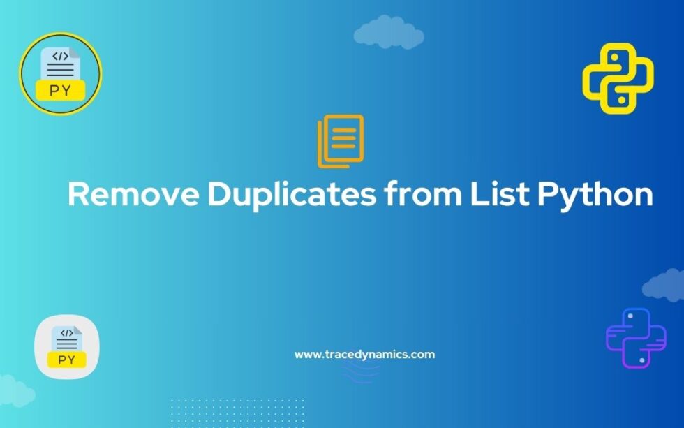 Remove Duplicates from List Python Efficient Data Cleaning