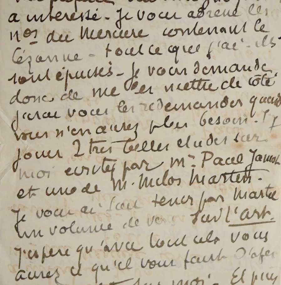Emile Bernard évoque sa préface aux Lettres de Van Gogh, Cézanne et son