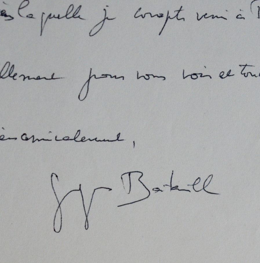 Bataille & Les Larmes d’Éros « Je me suis cette fois remis au